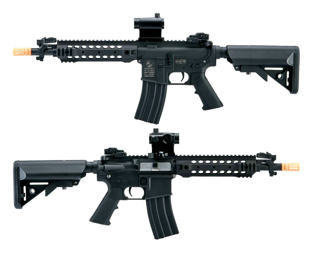 Colt M4 AEG Rifle W/G3 MicroSwitch Gearbox Cañon 8" o 12" (NoIncluyeMira)