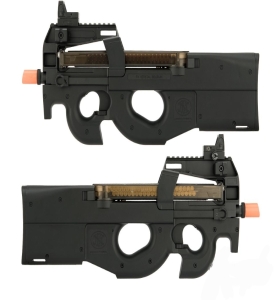 FN P90 Polimero & Metal Gearbox Airsoft 410FPS + batería + cargador