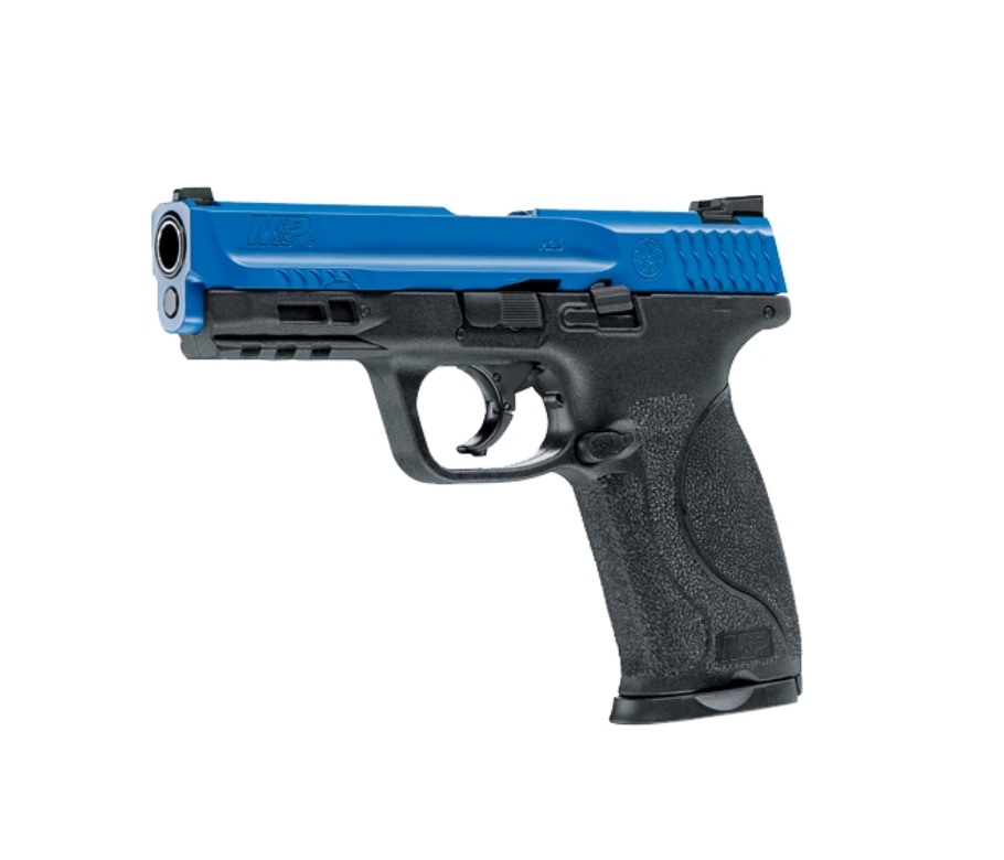 Smith&Wesson FulMetal Blowback Azul Dispara Gomas PepasPimienta y PepasPintura CO2 (Tamaño y peso real sonido al 60%) Deporte Defensa Entrenamiento (Oferta Precio anterior $440)